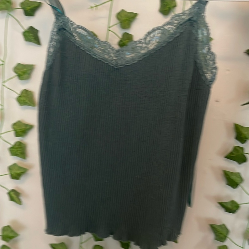 Green/Teal Tank Top